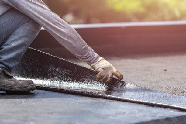Professional Waterproofing technician working in Aquasco, MD